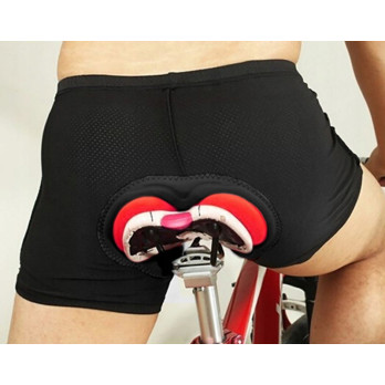 SPODENKI ROWEROWE SZORTY Z WKŁADKĄ 3D ŻELOWĄ SZORTY BOKSERKI NA ROWER XXXL