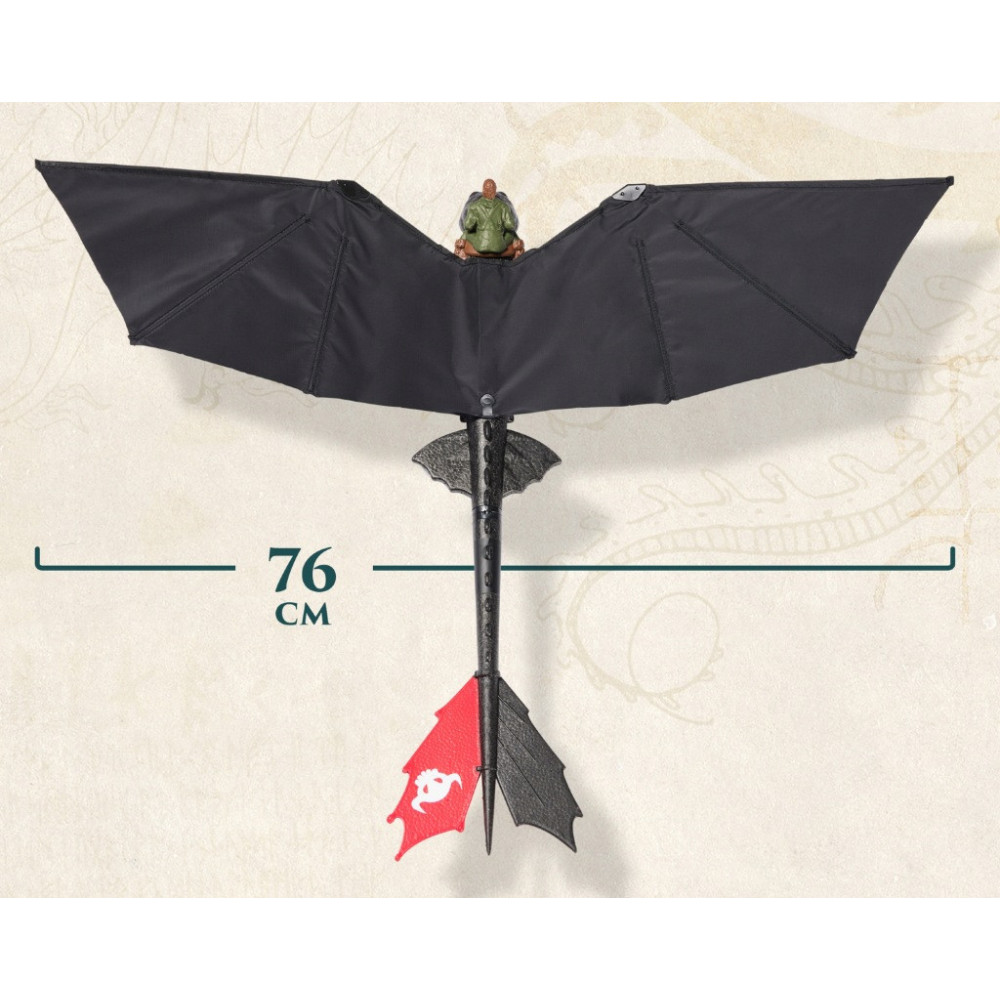 Jak wytresować smoka Figurka latająca Szczerbatek 76 cm 4 lata RC