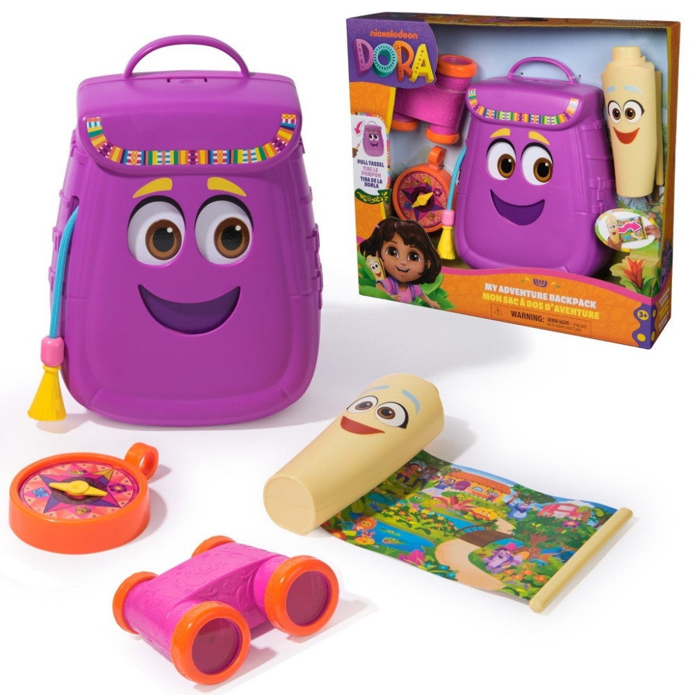 Zestaw zabawek DORA Plecak z akcesoriami 4 szt. Plastikowy 3 lata + Prezent