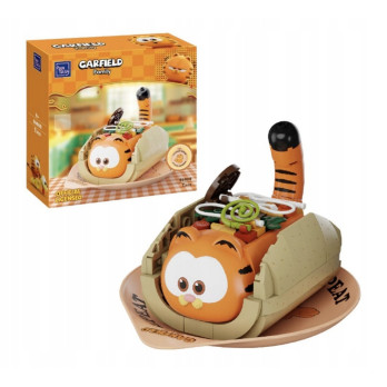 PANTASY Klocki 86808 Taco Garfield Foodie Series Zestaw Klocków 3D