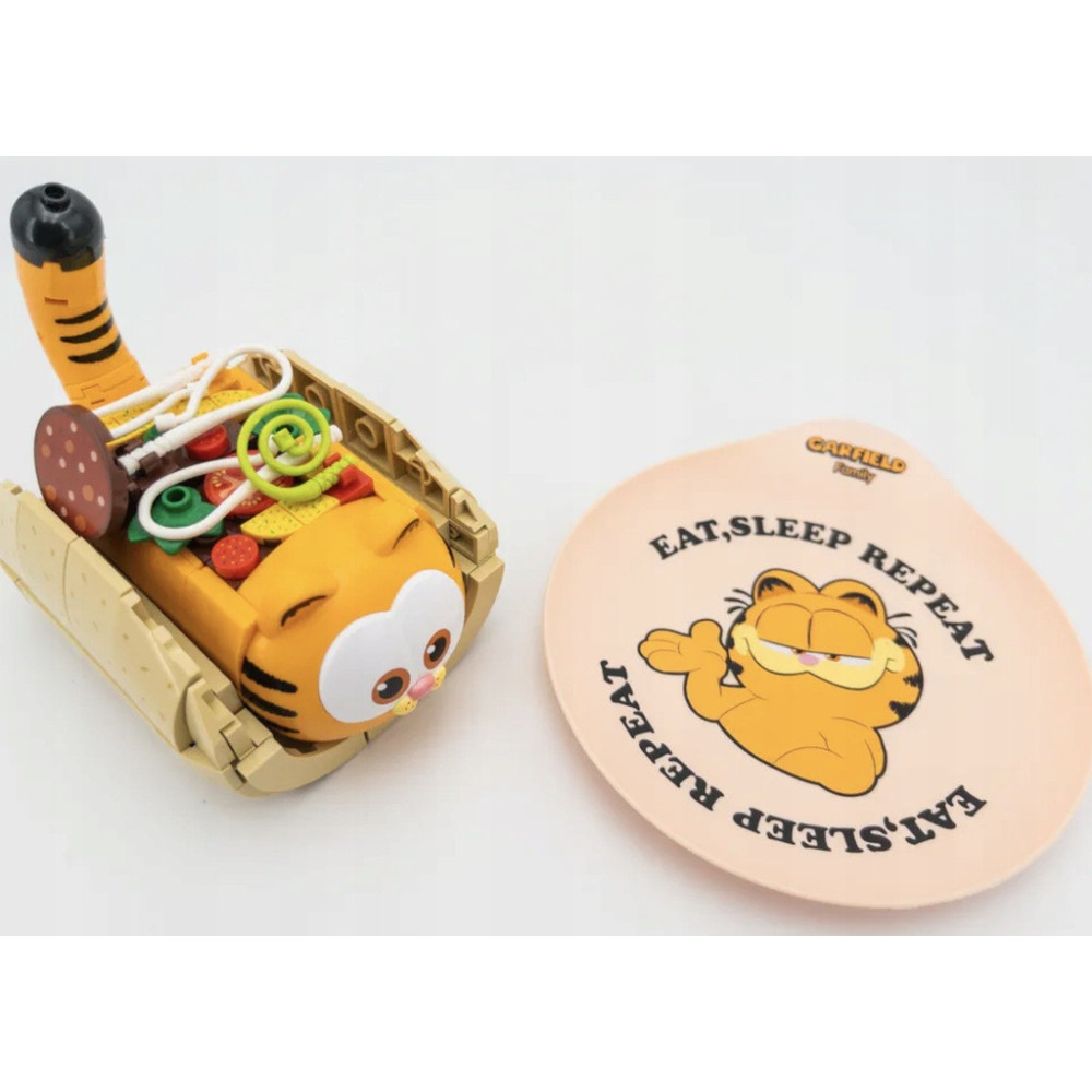 PANTASY Klocki 86808 Taco Garfield Foodie Series Zestaw Klocków 3D
