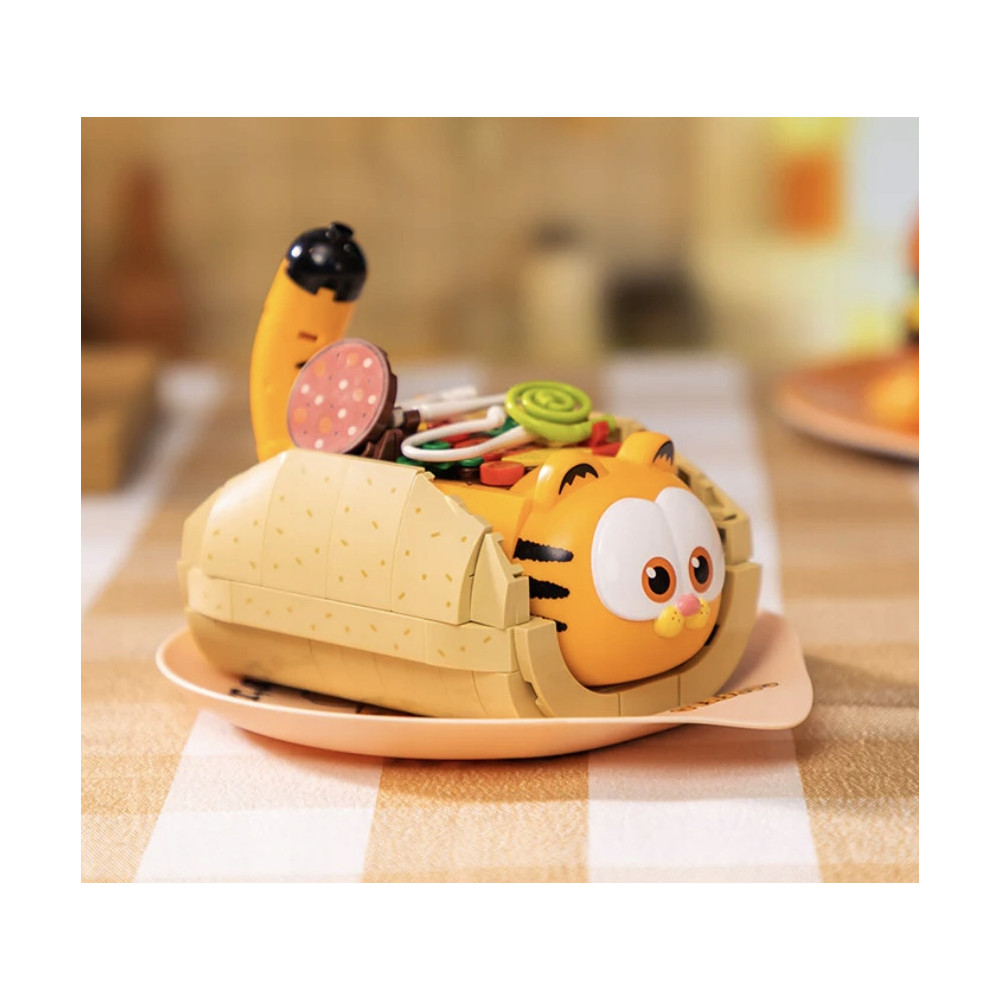 PANTASY Klocki 86808 Taco Garfield Foodie Series Zestaw Klocków 3D