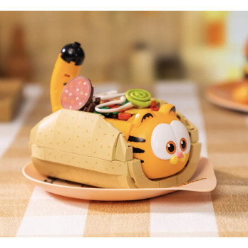 PANTASY Klocki 86808 Taco Garfield Foodie Series Zestaw Klocków 3D