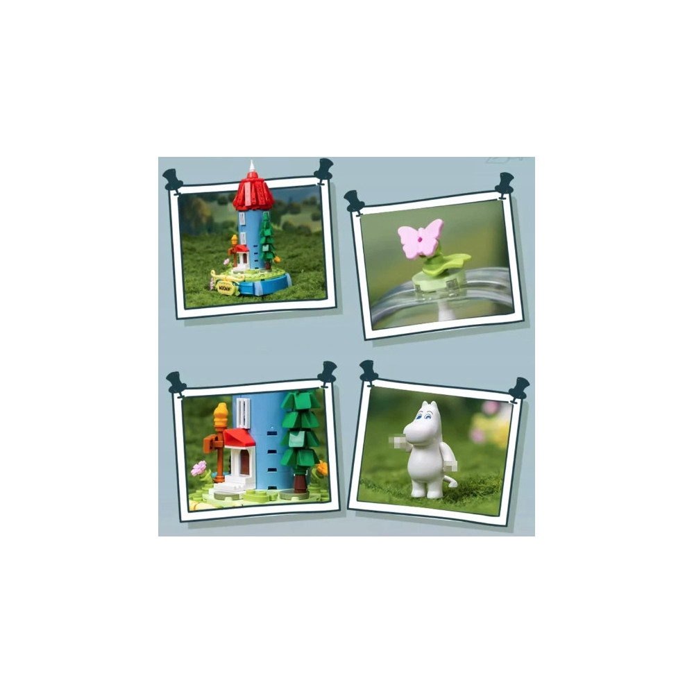 Klocki Pantasy 87202 Moomin Wonderland Series Muminki Muminek Zestaw