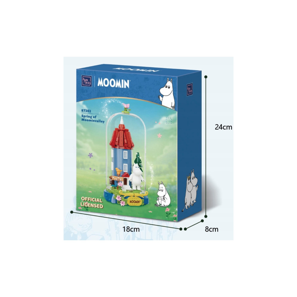 Klocki Pantasy 87202 Moomin Wonderland Series Muminki Muminek Zestaw