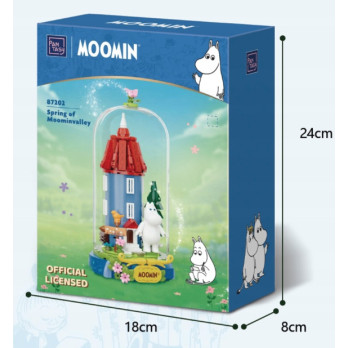Klocki Pantasy 87202 Moomin Wonderland Series Muminki Muminek Zestaw
