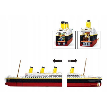 KLOCKI KONSTRUKCYJNE TITANIC ZESTAW 2401 KLOCKÓW DO UŁOŻENIA PREZENT