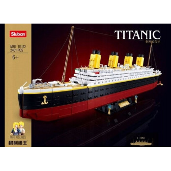 KLOCKI KONSTRUKCYJNE TITANIC ZESTAW 2401 KLOCKÓW DO UŁOŻENIA PREZENT