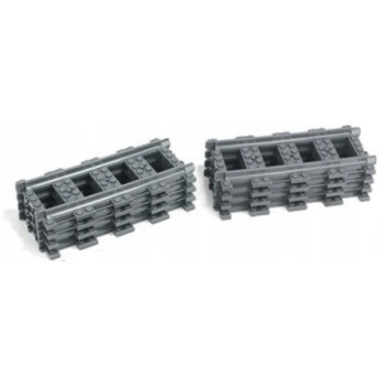 ZESTAW TORÓW TORY DO POCIĄGU 8 SZT. PROSTE DO L*GO CITY 60197 60198 60205