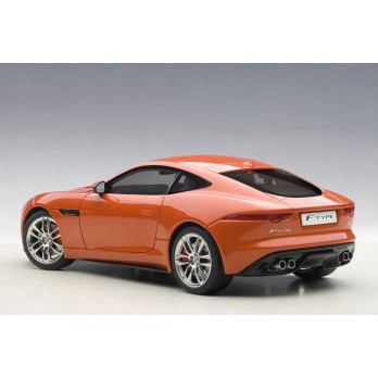 METALOWY MODEL JAGUAR POMARAŃCZOWY F-TYPE DŹWIĘK ŚWIATŁA LED PREZENT 1:24
