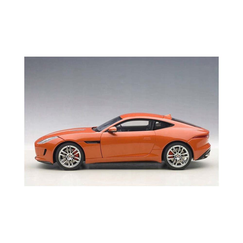 METALOWY MODEL JAGUAR POMARAŃCZOWY F-TYPE DŹWIĘK ŚWIATŁA LED PREZENT 1:24