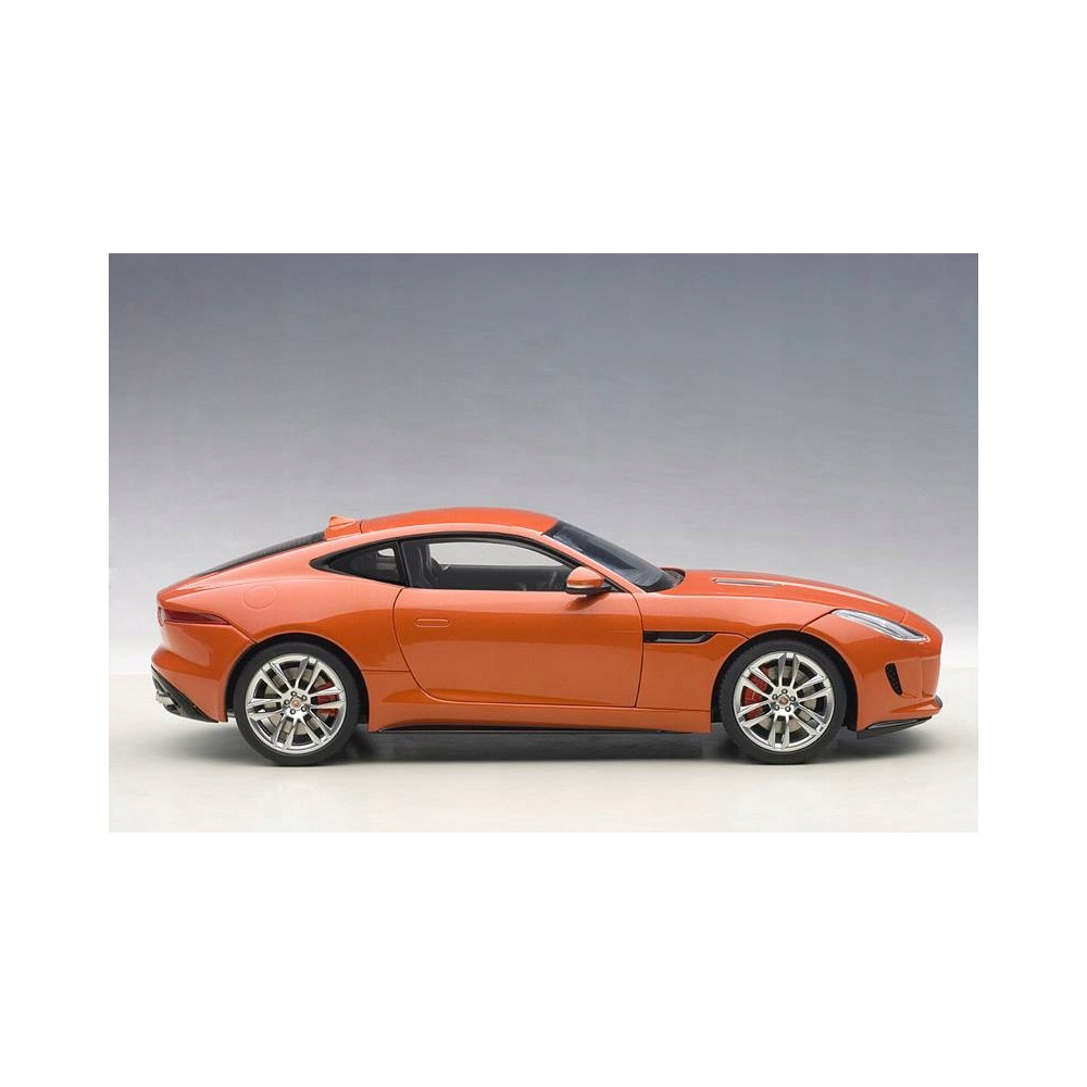 METALOWY MODEL JAGUAR POMARAŃCZOWY F-TYPE DŹWIĘK ŚWIATŁA LED PREZENT 1:24