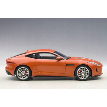 METALOWY MODEL JAGUAR POMARAŃCZOWY F-TYPE DŹWIĘK ŚWIATŁA LED PREZENT 1:24