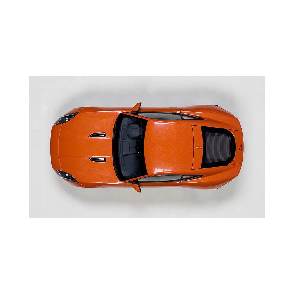 METALOWY MODEL JAGUAR POMARAŃCZOWY F-TYPE DŹWIĘK ŚWIATŁA LED PREZENT 1:24