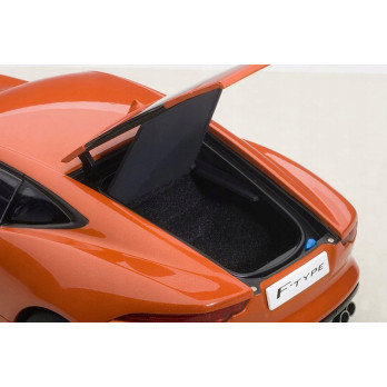 METALOWY MODEL JAGUAR POMARAŃCZOWY F-TYPE DŹWIĘK ŚWIATŁA LED PREZENT 1:24