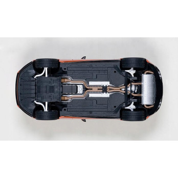 METALOWY MODEL JAGUAR POMARAŃCZOWY F-TYPE DŹWIĘK ŚWIATŁA LED PREZENT 1:24