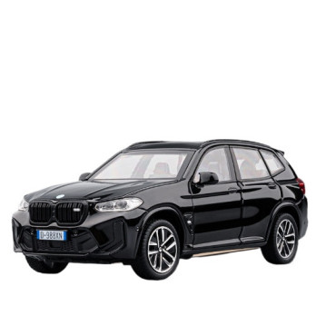 BMW X3M METALOWY MODEL SAMOCHODU 1:32 DŹWIĘK ŚWIATŁO CZARNY PREZENT