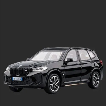 BMW X3M METALOWY MODEL SAMOCHODU 1:32 DŹWIĘK ŚWIATŁO CZARNY PREZENT