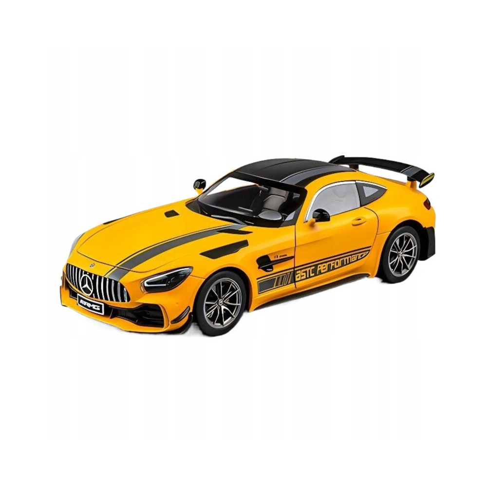 MERCEDES GTR AUTO METALOWY MODEL SAMOCHODU SPORTOWEGO 1:18 DŹWIĘK ŚWIATŁO
