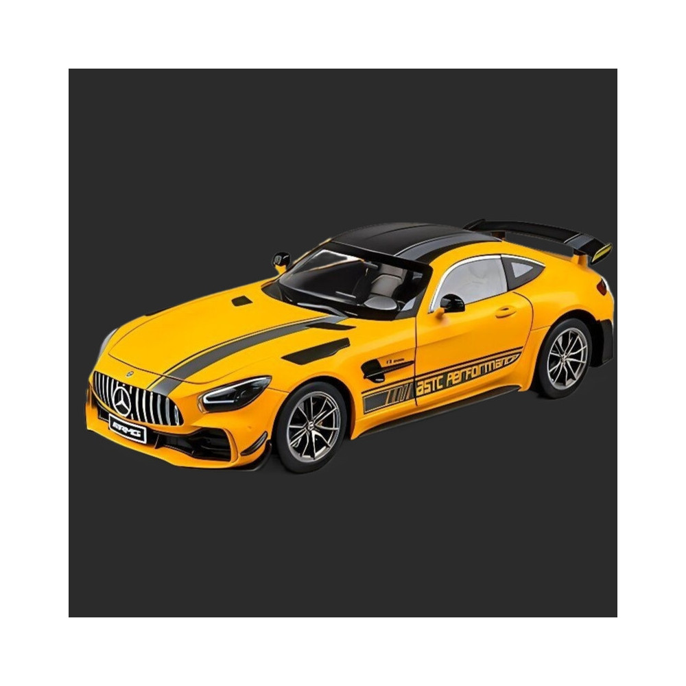 MERCEDES GTR AUTO METALOWY MODEL SAMOCHODU SPORTOWEGO 1:18 DŹWIĘK ŚWIATŁO