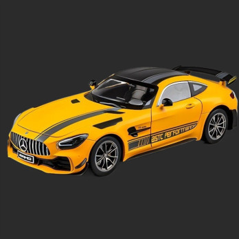 MERCEDES GTR AUTO METALOWY MODEL SAMOCHODU SPORTOWEGO 1:18 DŹWIĘK ŚWIATŁO