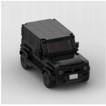 ZESTAW KLOCKÓW KLOCKI SAMOCHÓD MERCEDES G WAGON IDEALNY PREZENT DLA DZIECI