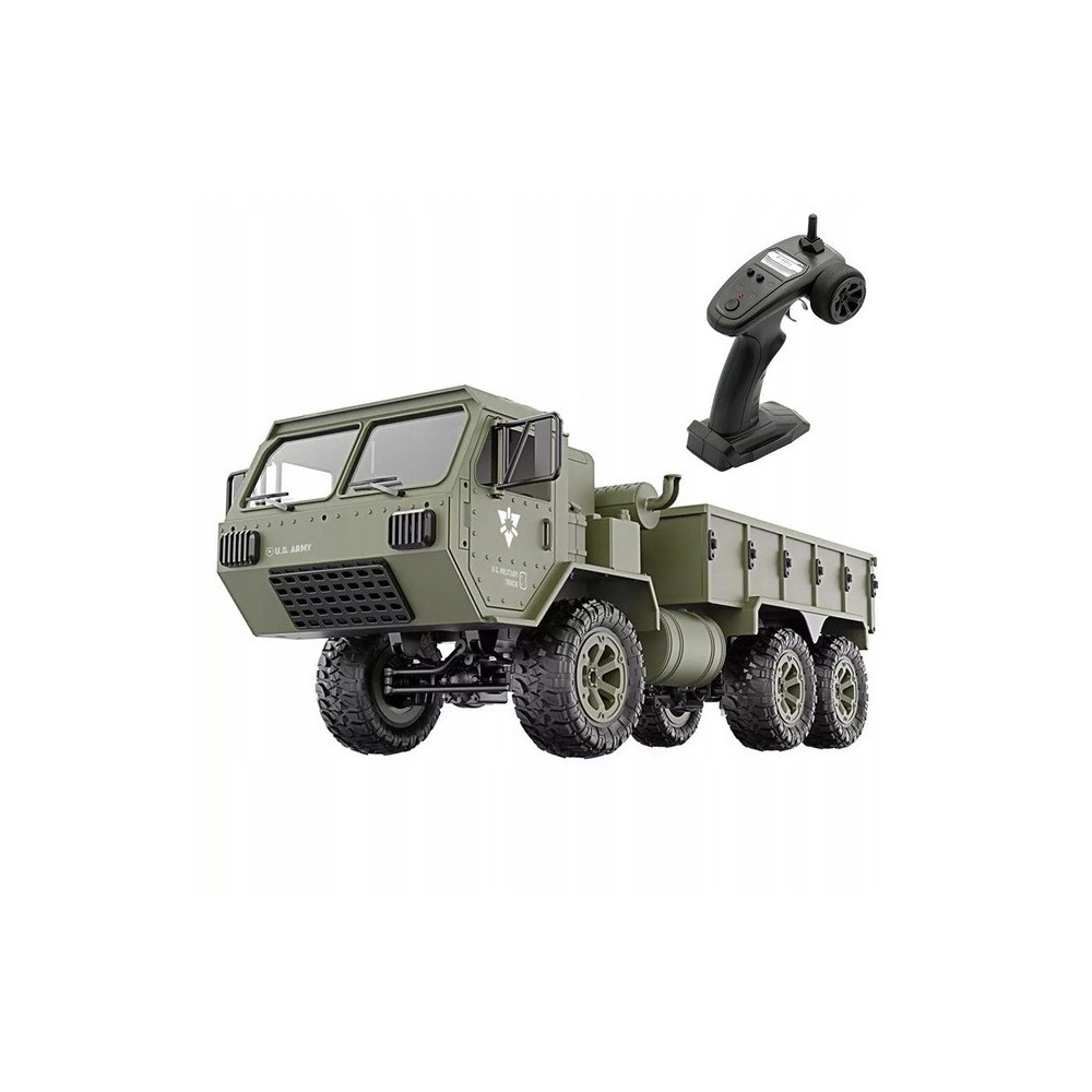 DUŻA CIĘŻARÓWKA TRANSPORTER RC WOJSKOWA ZDALNIE STEROWANA KAMERA PREZENT