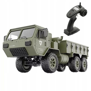 DUŻA CIĘŻARÓWKA TRANSPORTER RC WOJSKOWA ZDALNIE STEROWANA KAMERA PREZENT
