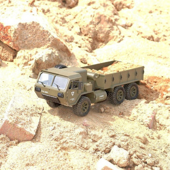 DUŻA CIĘŻARÓWKA TRANSPORTER RC WOJSKOWA ZDALNIE STEROWANA KAMERA PREZENT