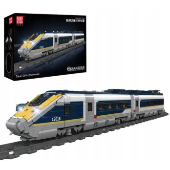 MOULD KING 12016 EUROSTAR E320 POCIĄG Z KLOCKÓW ZDALNIE STEROWANY ZESTAW