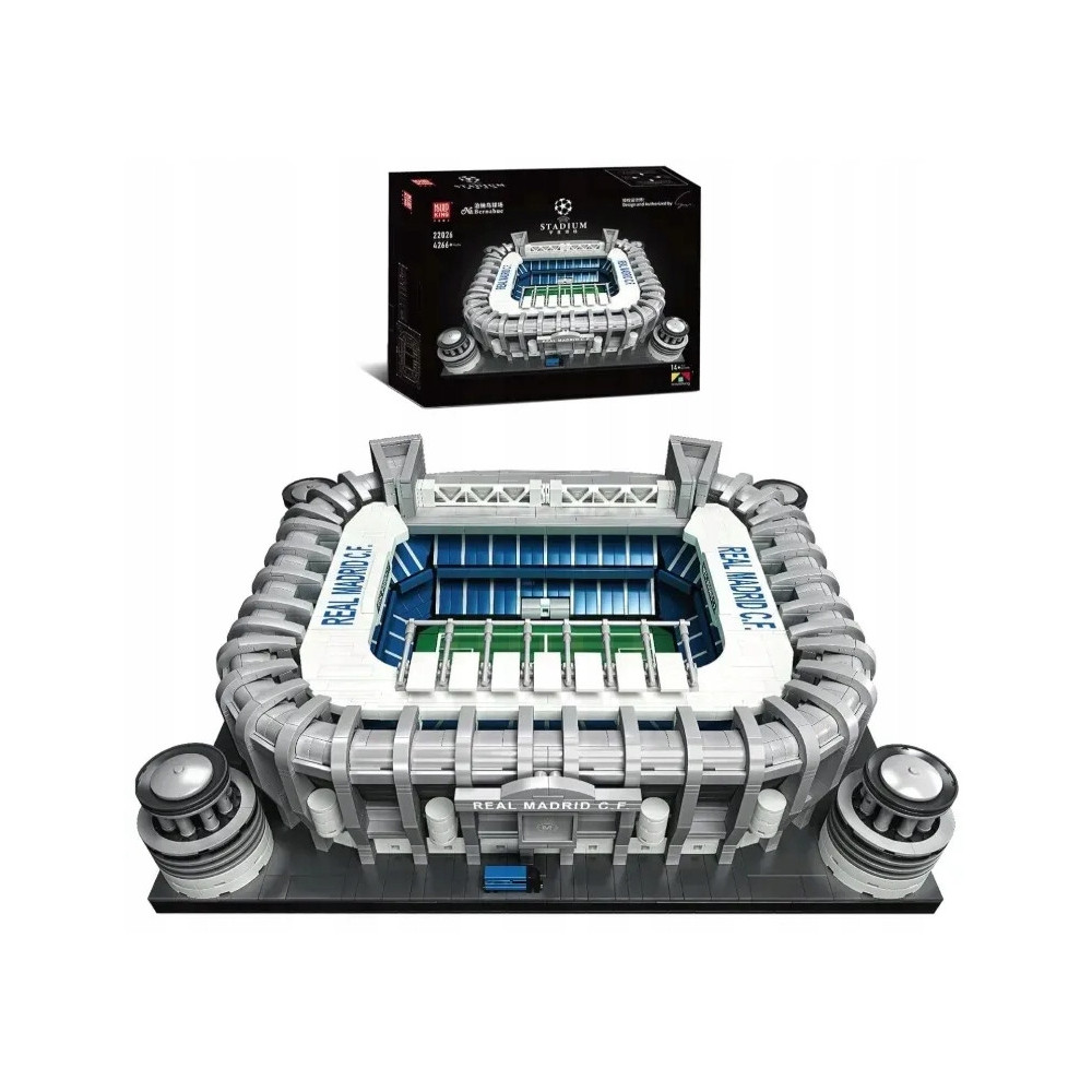 KLOCKI MOULD KING 22026 Stadion Piłkarski Santiago Bernabéu Real Madryt