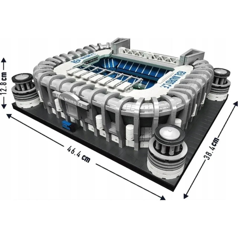 KLOCKI MOULD KING 22026 Stadion Piłkarski Santiago Bernabéu Real Madryt