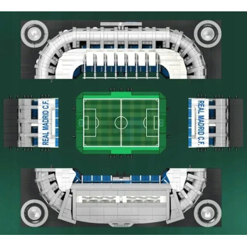 KLOCKI MOULD KING 22026 Stadion Piłkarski Santiago Bernabéu Real Madryt