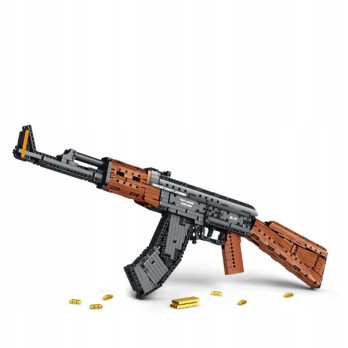 KLOCKI KONSTRUKCYJNE REOBRIX 77005 AK47 BROŃ 1238 elementów PREZENT