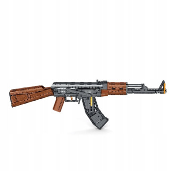 KLOCKI KONSTRUKCYJNE REOBRIX 77005 AK47 BROŃ 1238 elementów PREZENT