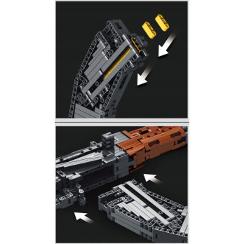 KLOCKI KONSTRUKCYJNE REOBRIX 77005 AK47 BROŃ 1238 elementów PREZENT