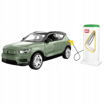 VOLVO XC40 ELEKTRYCZNY METALOWY MODEL SAMOCHODU 1:32 DŹWIĘK ŚWIATŁO ZIELONY