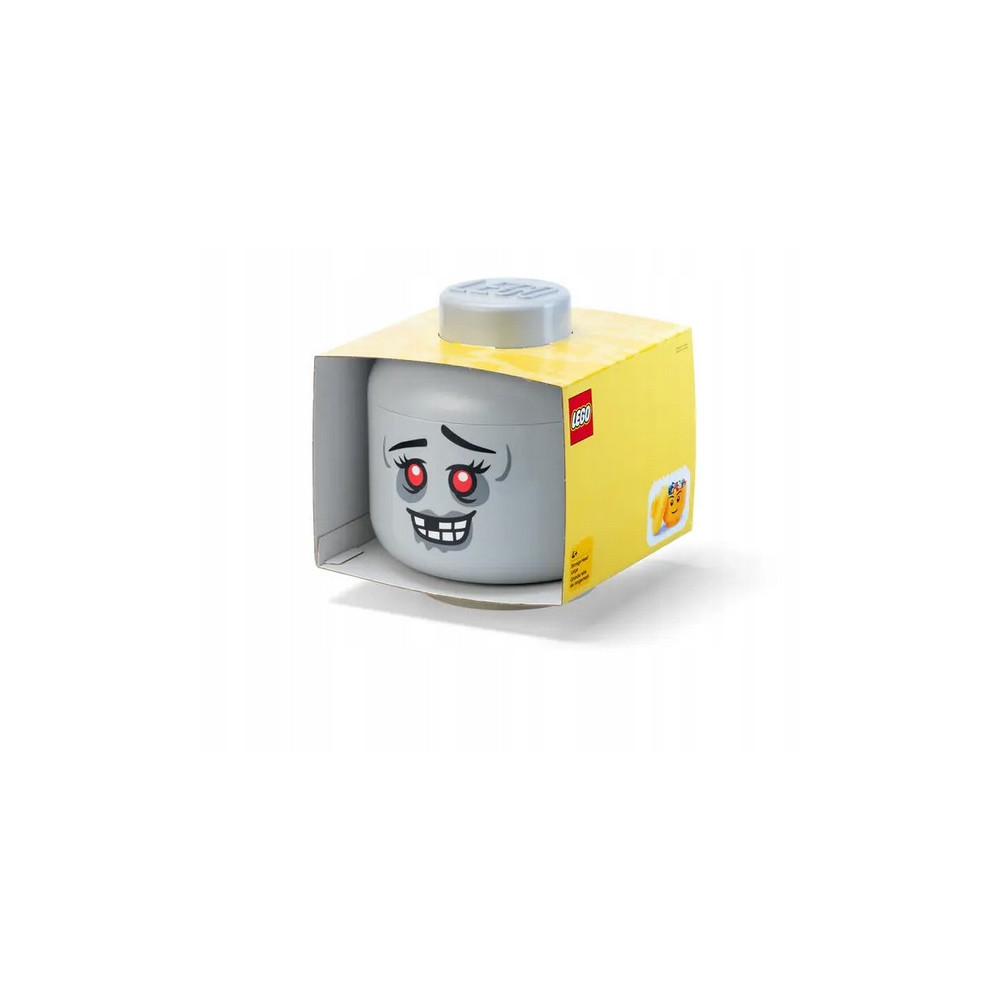 LEGO POJEMNIK DUŻA GŁOWA ZOMBIE SZARY L 8,5L 40320822