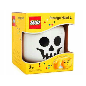 Pojemnik LEGO głowa szkieletor skeleton L 40321728