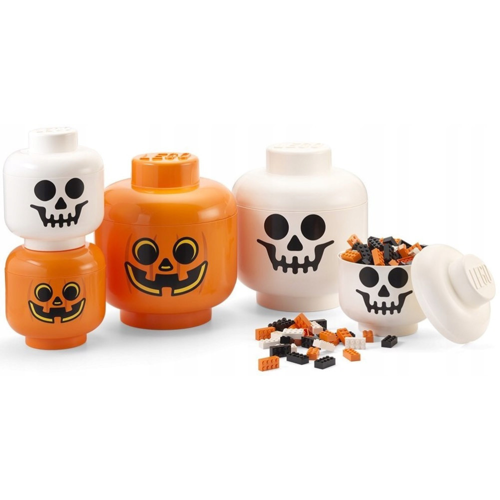 Pojemnik LEGO głowa szkieletor skeleton L 40321728