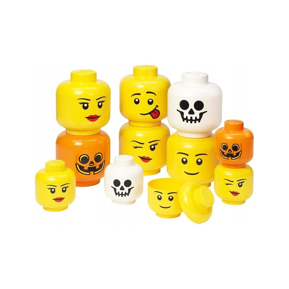Pojemnik LEGO głowa szkieletor skeleton L 40321728