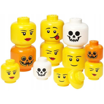 Pojemnik LEGO głowa szkieletor skeleton L 40321728