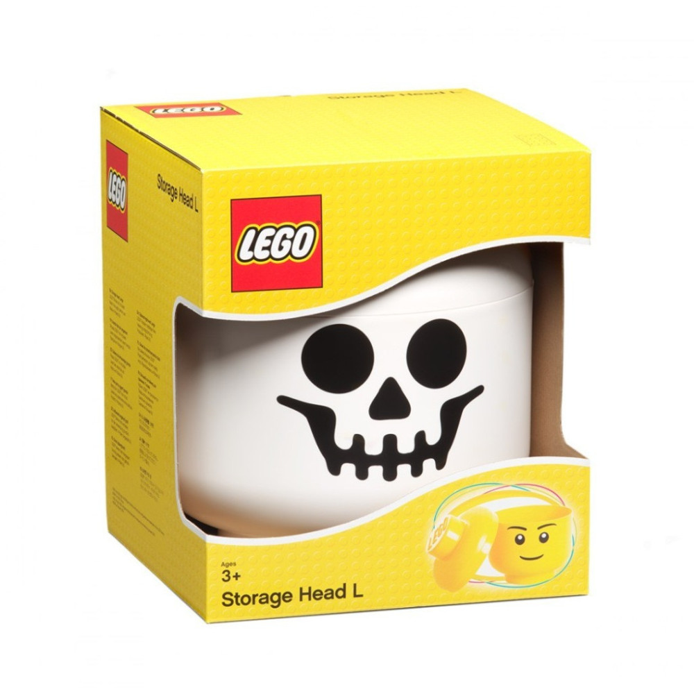 Pojemnik LEGO głowa szkieletor skeleton L 40321728