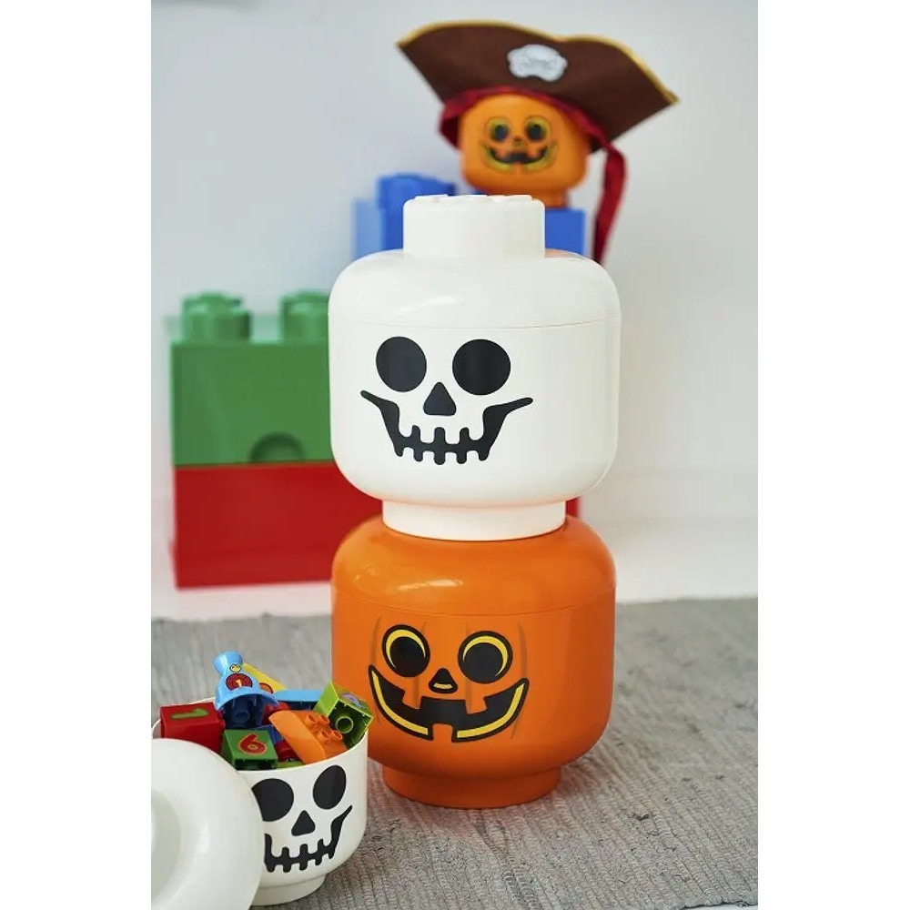 Pojemnik LEGO głowa szkieletor skeleton L 40321728
