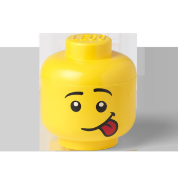 Pojemnik LEGO Storage Head L Język żółty 40321726