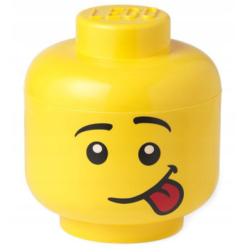 Pojemnik LEGO Storage Head L Język żółty 40321726
