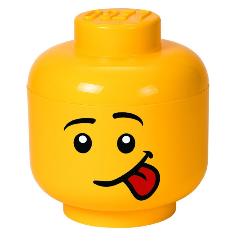 Pojemnik LEGO Storage Head L Język żółty 40321726