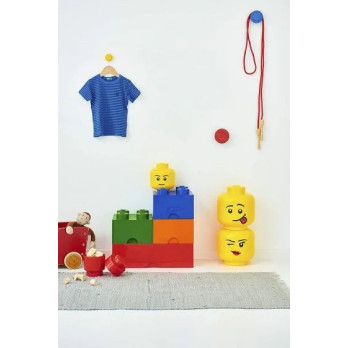 Pojemnik LEGO Storage Head L Język żółty 40321726