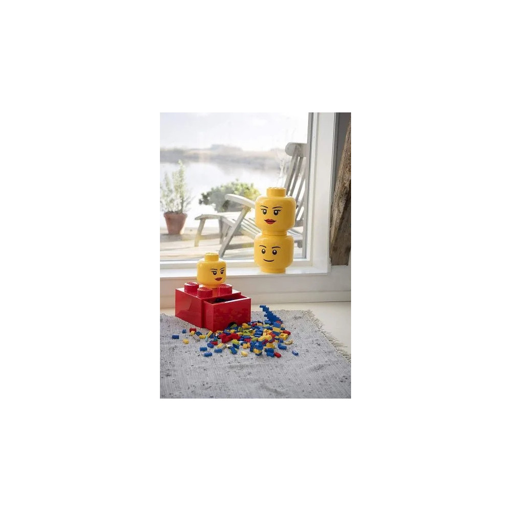 Pojemnik LEGO Storage Head L Język żółty 40321726