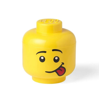 Pojemnik LEGO Storage Head L Język żółty 40321726